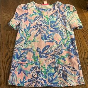 Lilly Pulitzer Girl's Mini Harriet Dress Lilac Rose Just A Lil Jelly sz 2-3